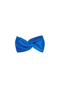Twisted Padded sapphire Headband - Sapphire