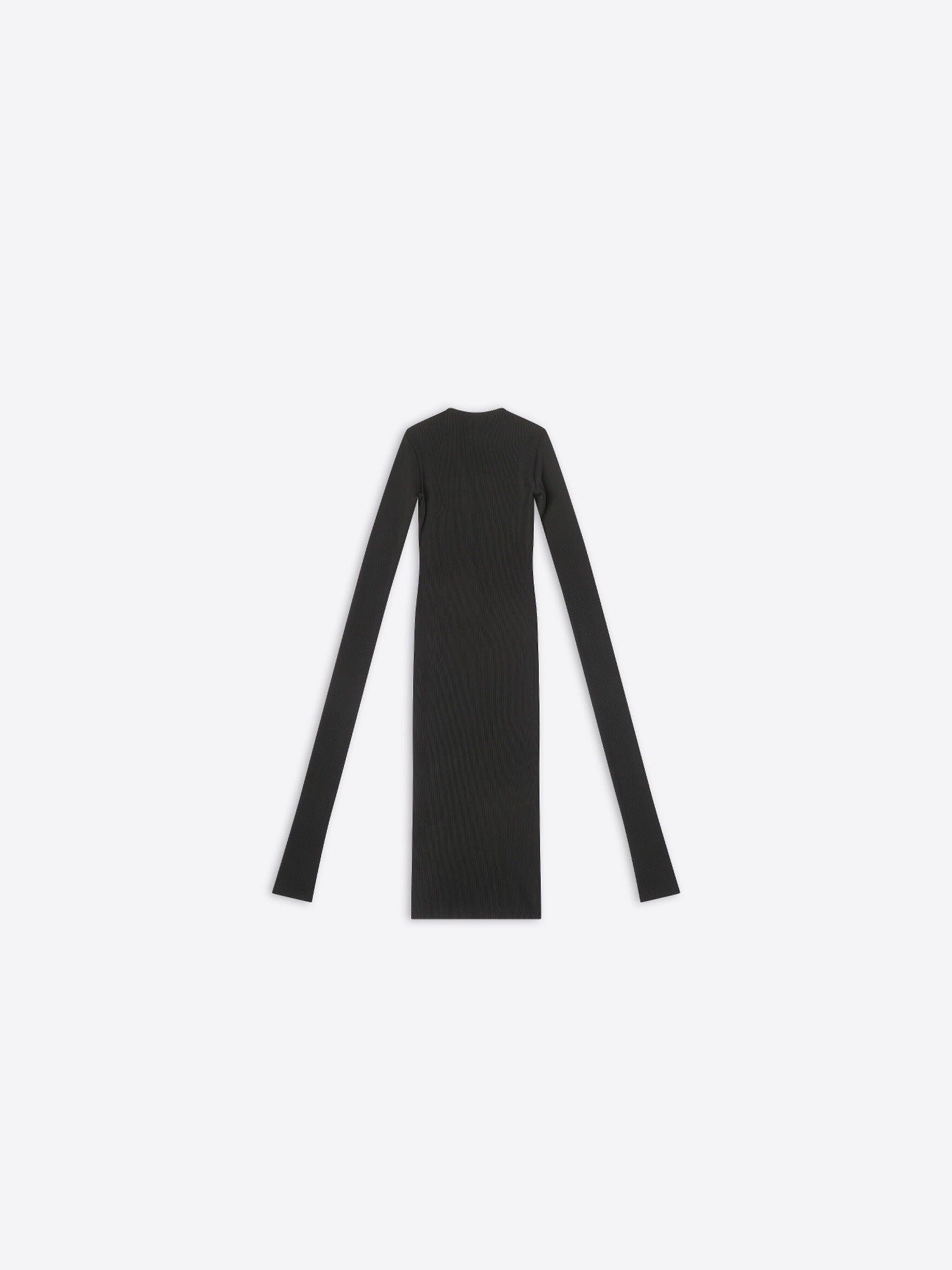 Super Long Stretch black Top - Black