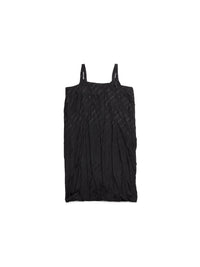 Logomania All Over Slip black Dress - Black