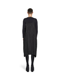 Logomania All Over Slip black Dress - Black