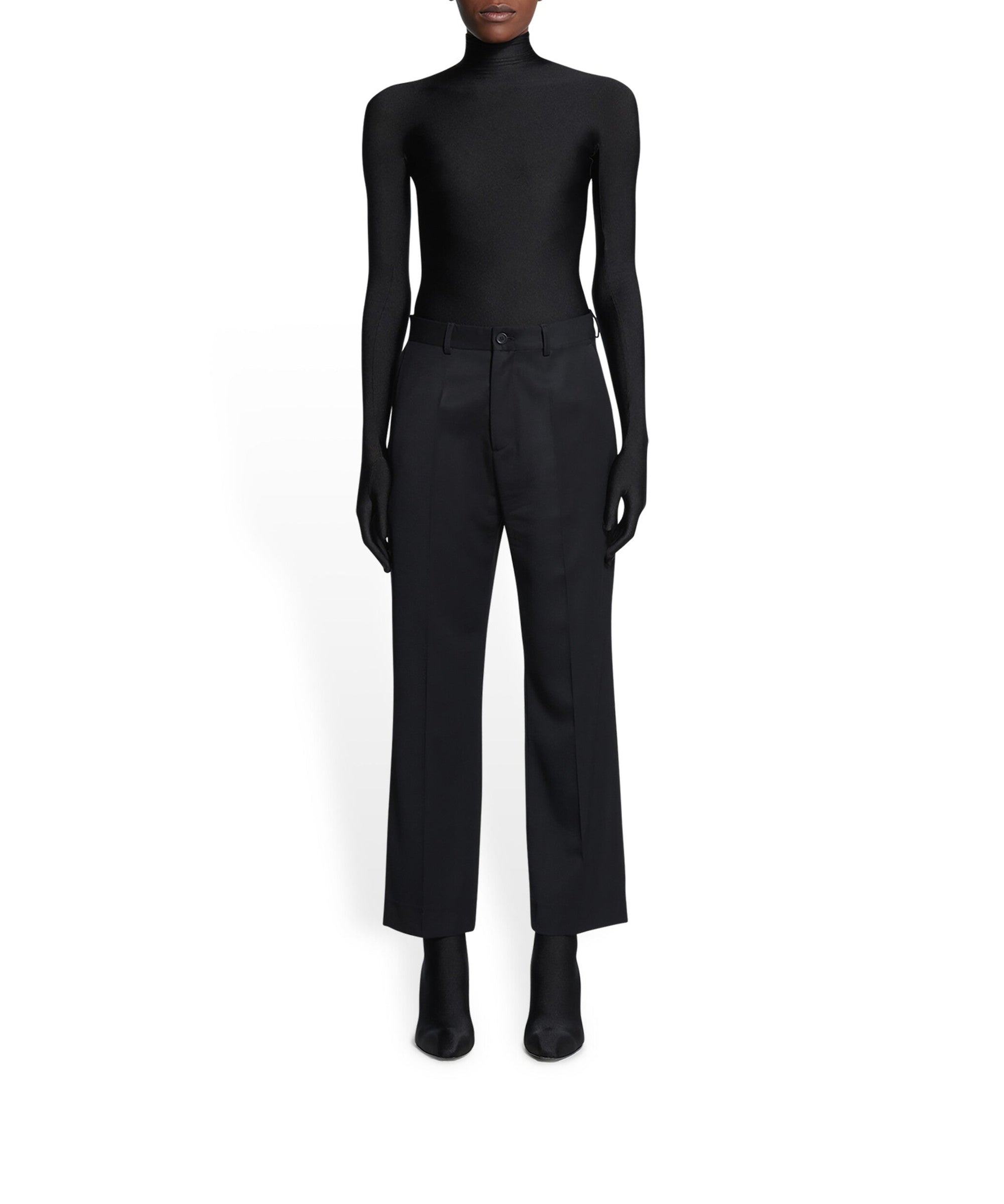 Cropped Pants - Black