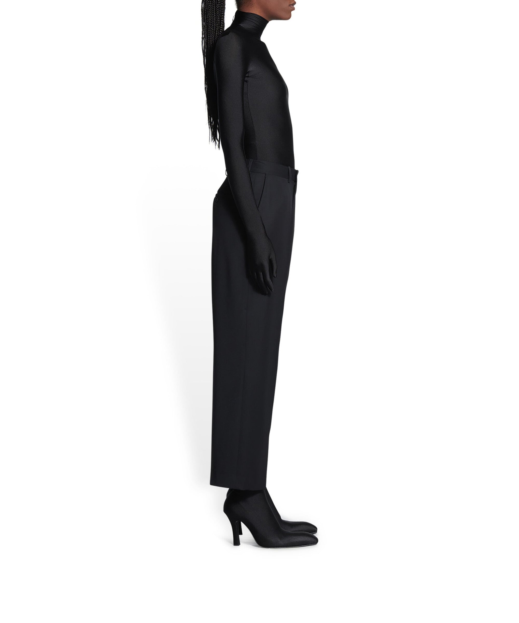 Cropped Pants - Black