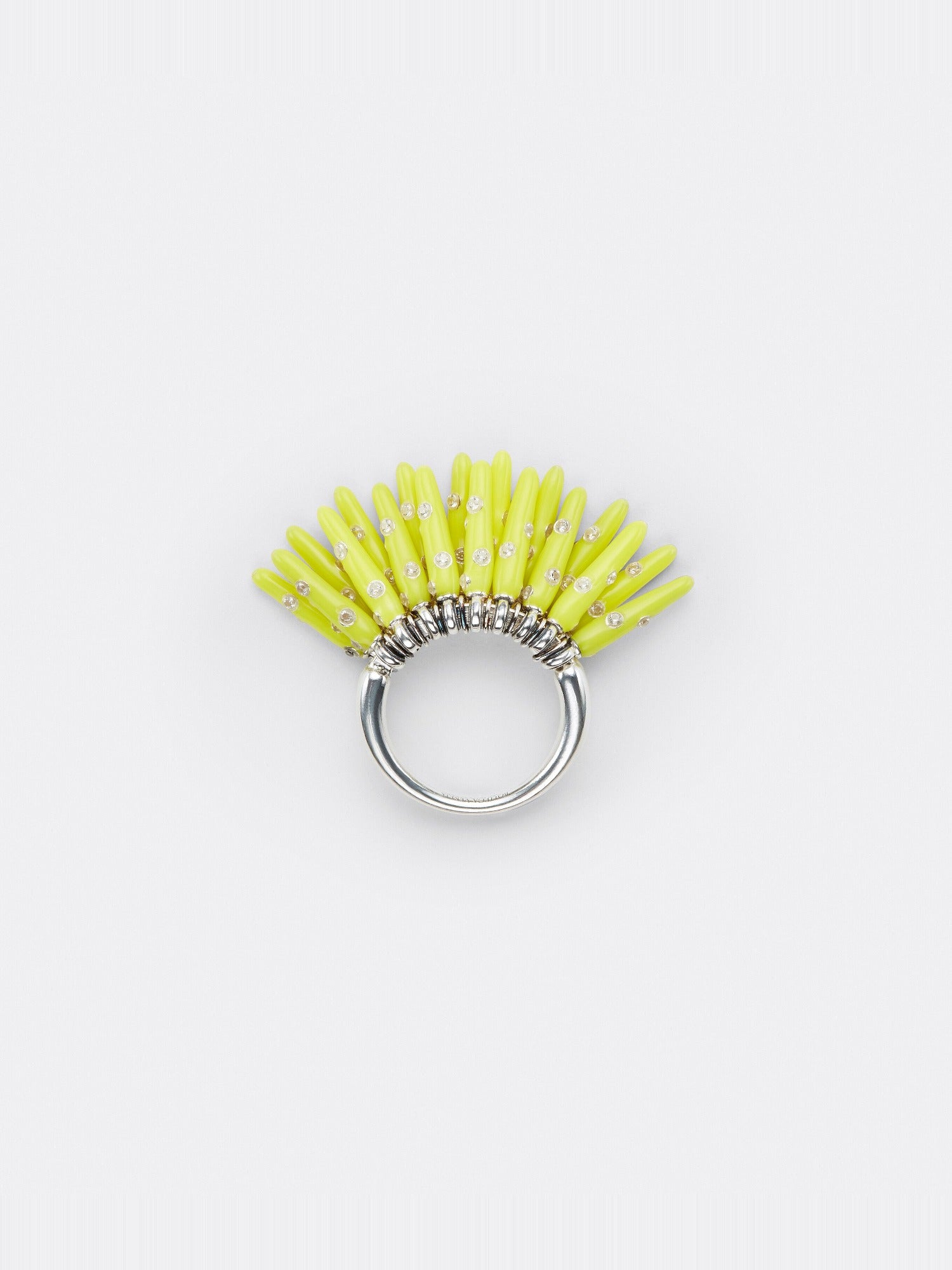 Cone white & lighthouse Ring - White & Lighthouse