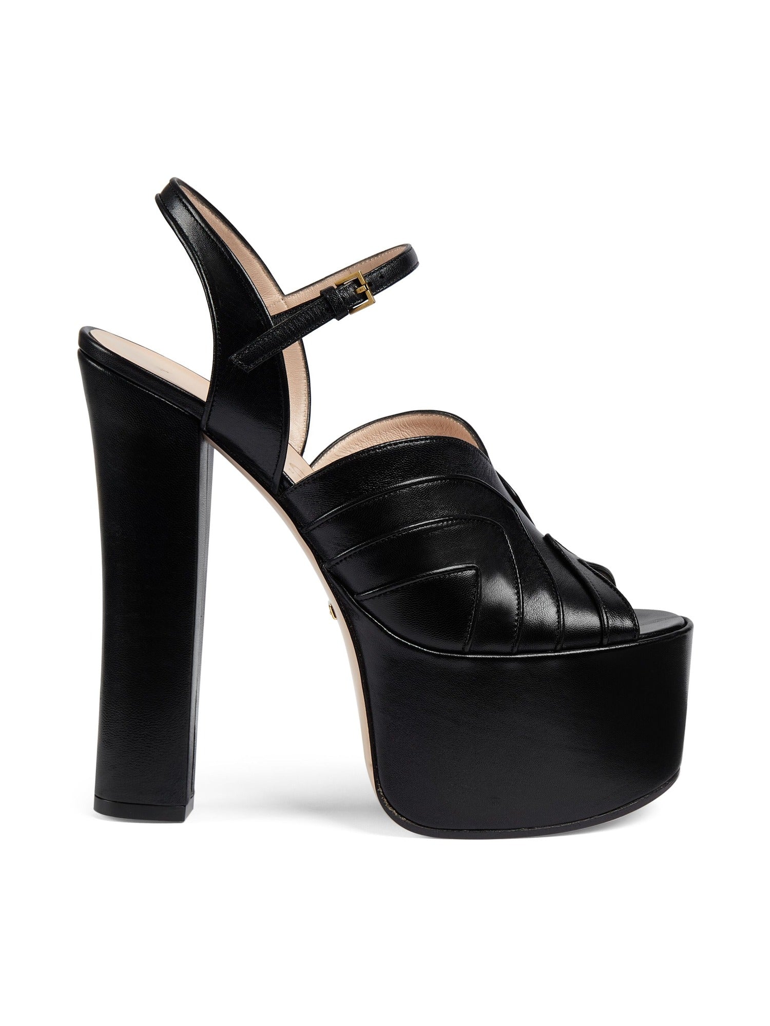 Keyla black 95mm Sandals - Black
