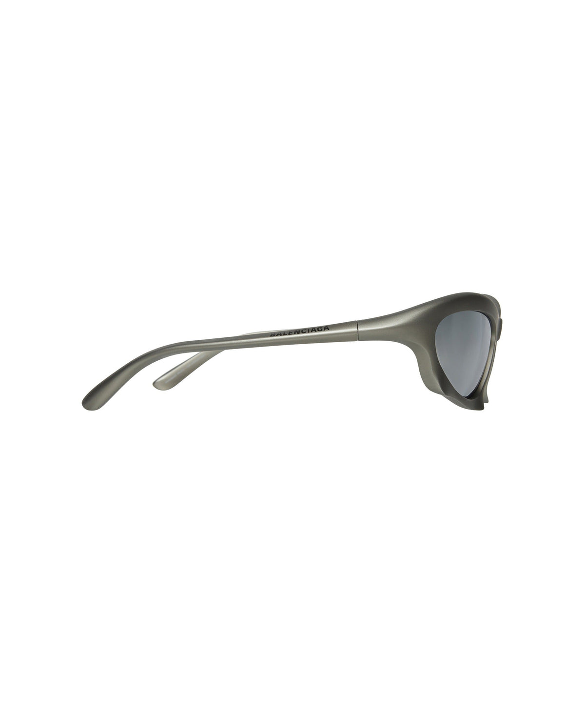 Bat Rectangle Sunglasses - Silver