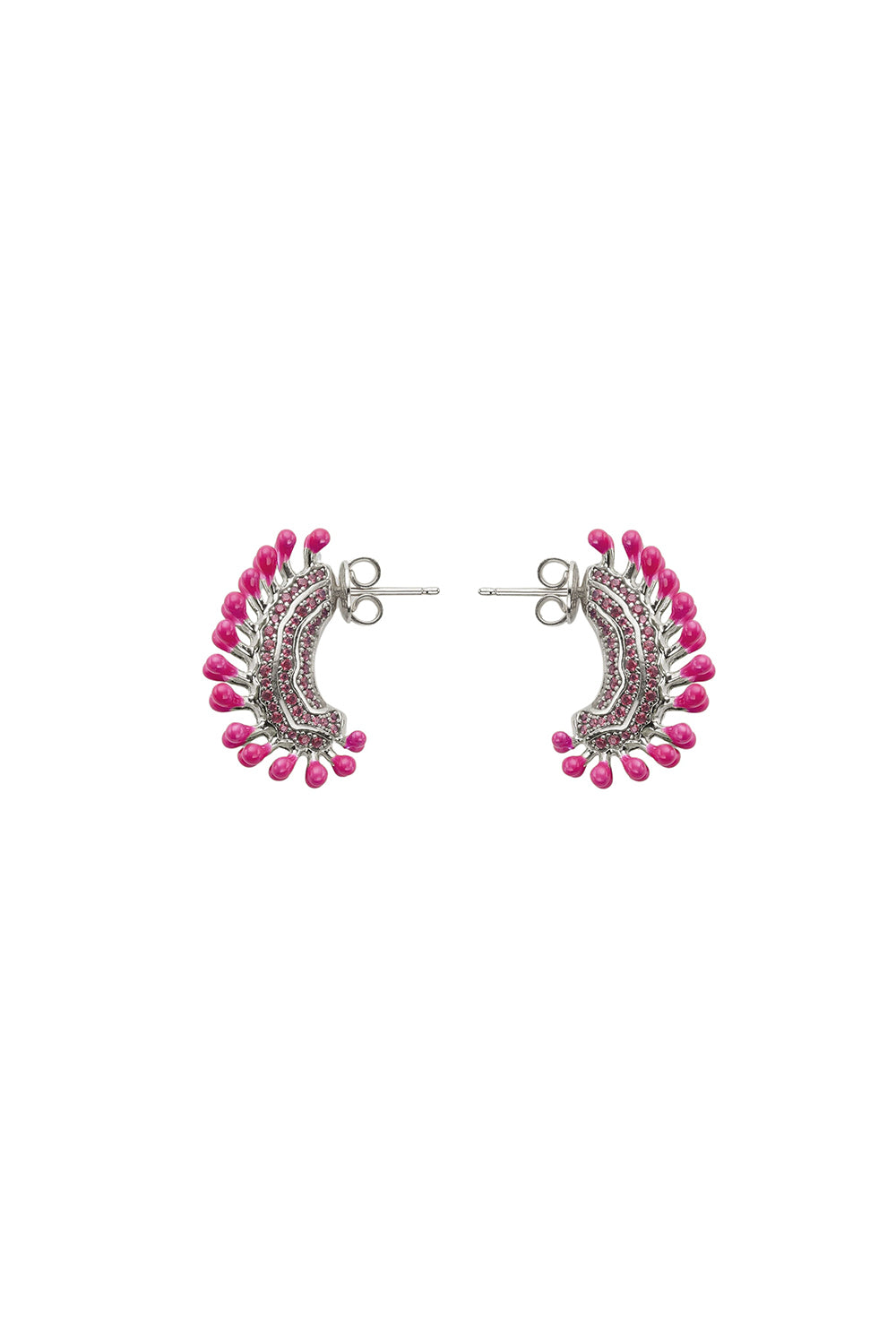 Trap hollyhock Earrings - Hollyhock