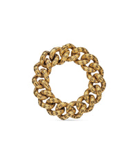 Logo Bracelet - Antique Gold