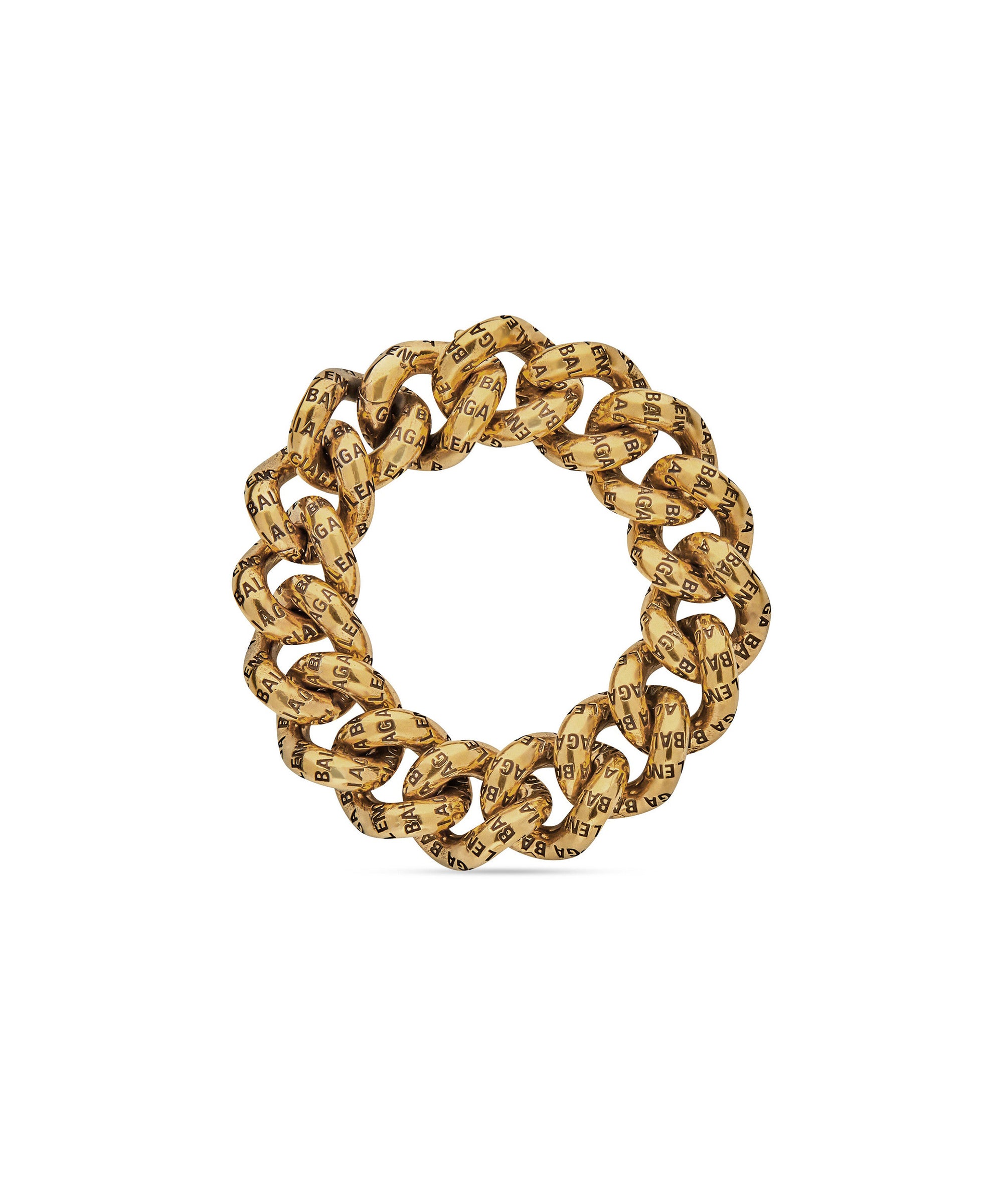Logo Bracelet - Antique Gold