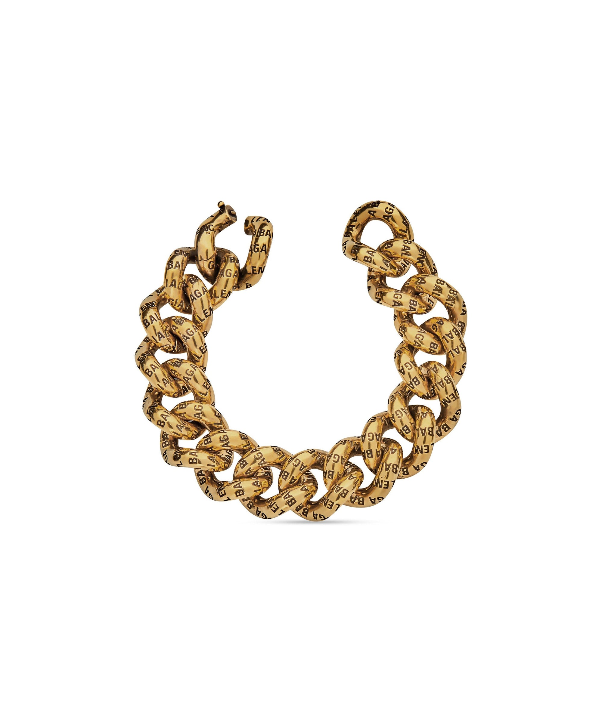 Logo Bracelet - Antique Gold