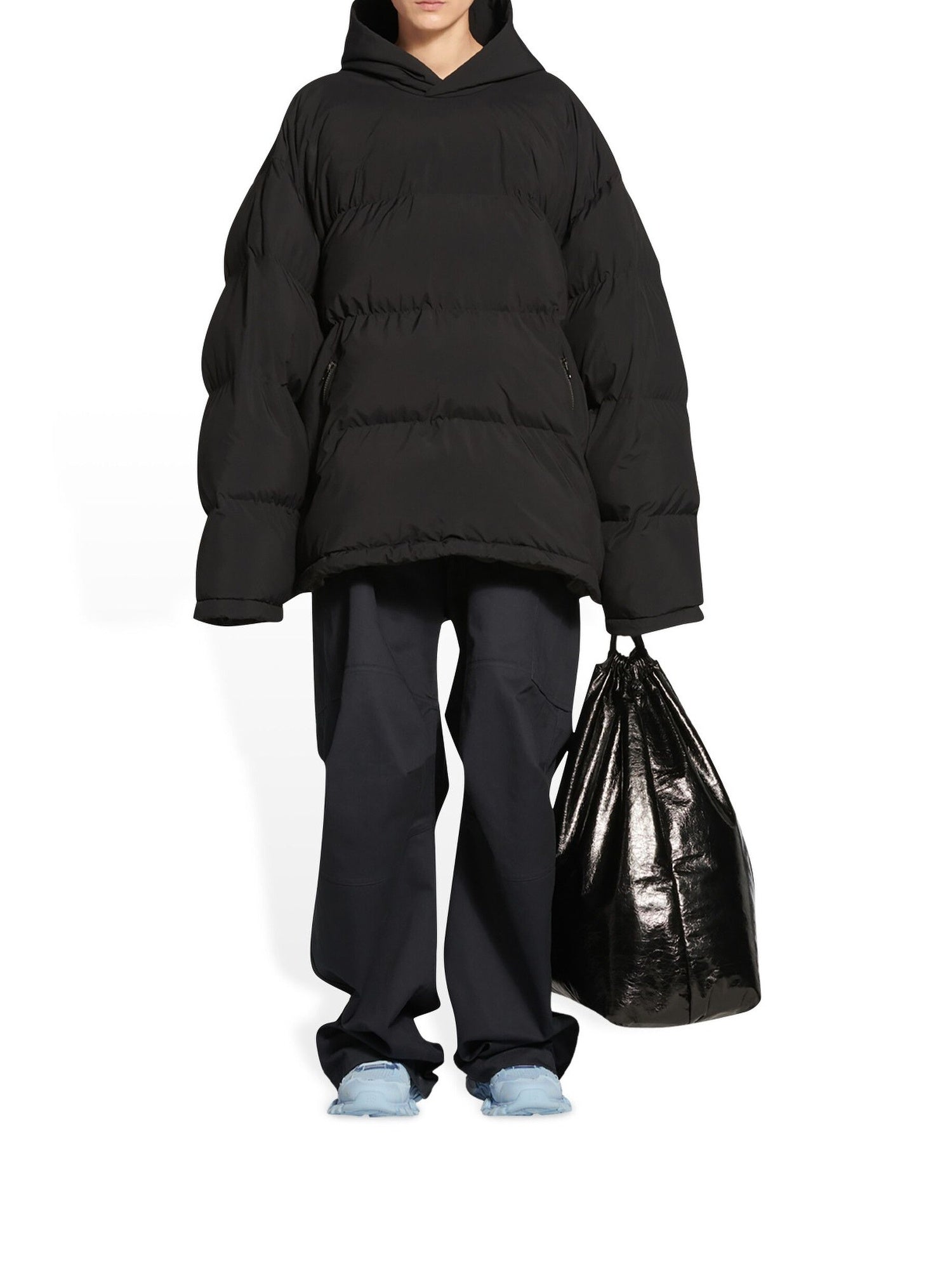 Track.3 light blue & black Sneakers - Light Blue & Black