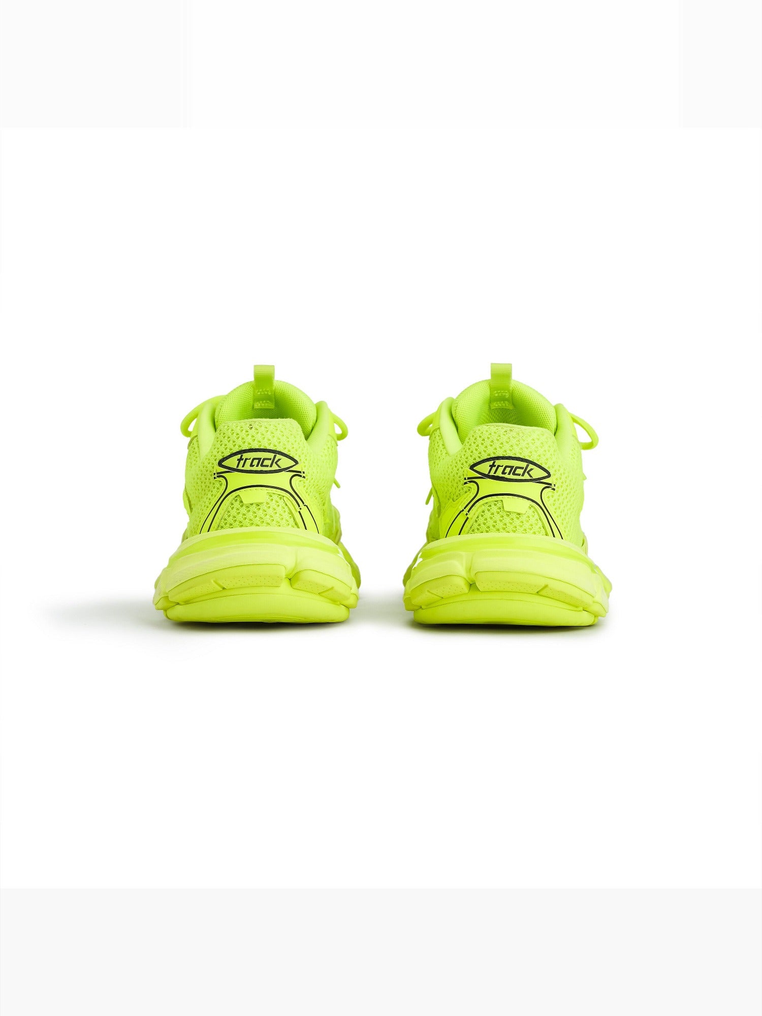 Track.3 fluo yellow & black Sneakers - Fluo Yellow & Black