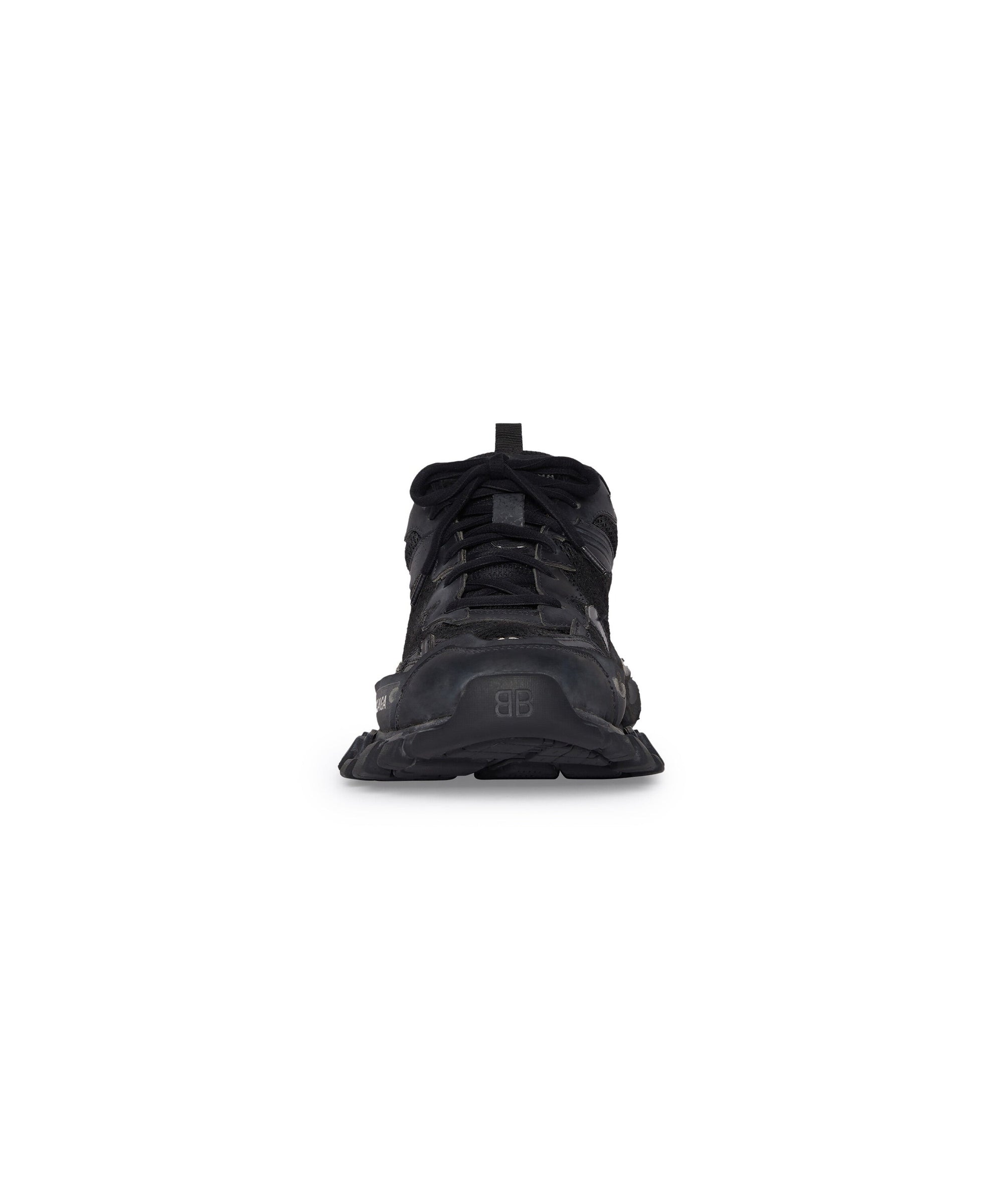Track.3 Sneakers - Black & White