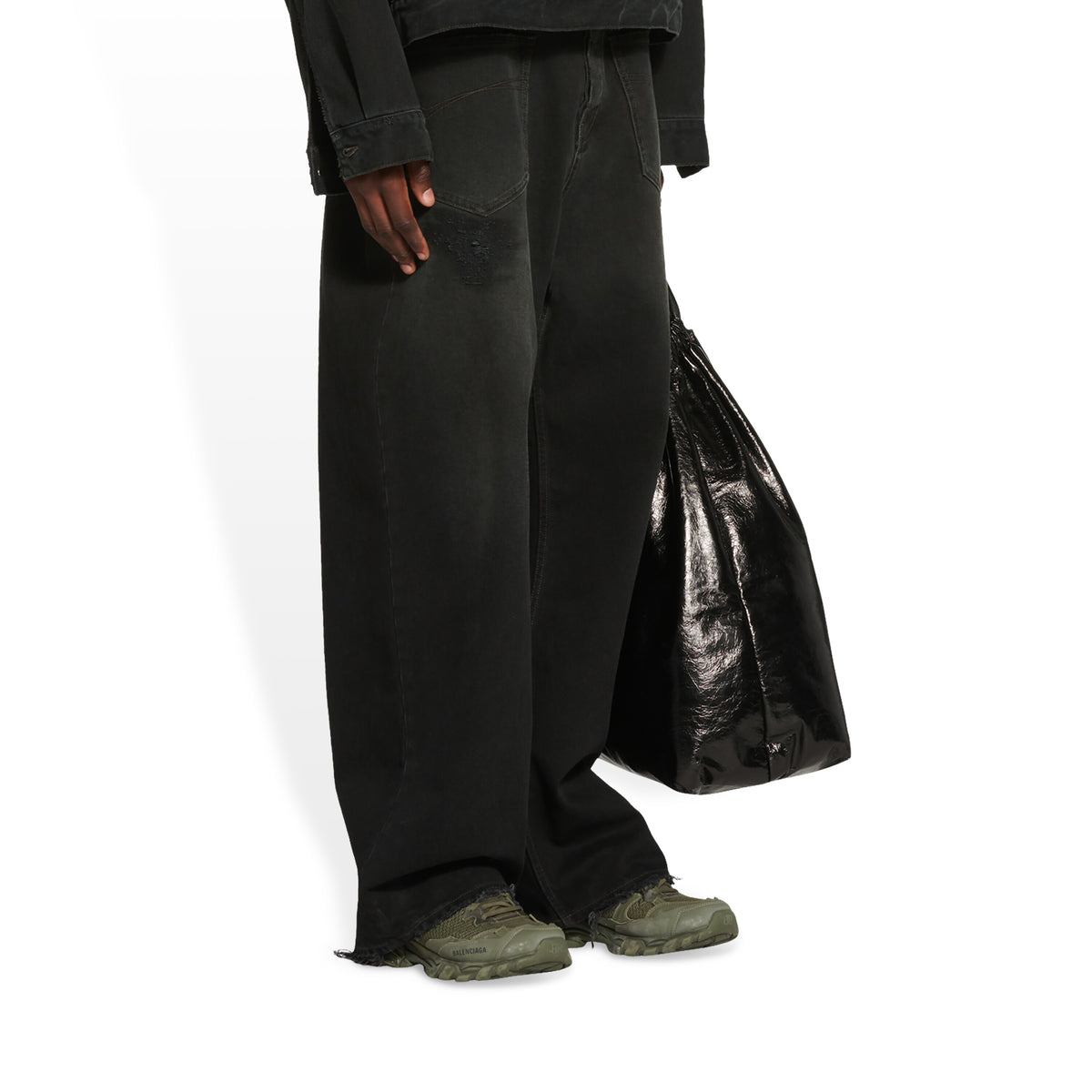 Track.3 Sneakers - Khaki & Black