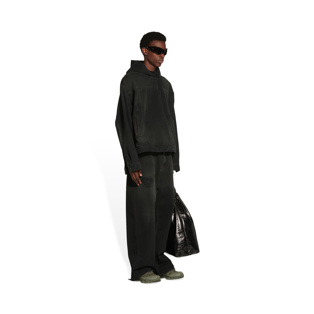 Track.3 Sneakers - Khaki & Black
