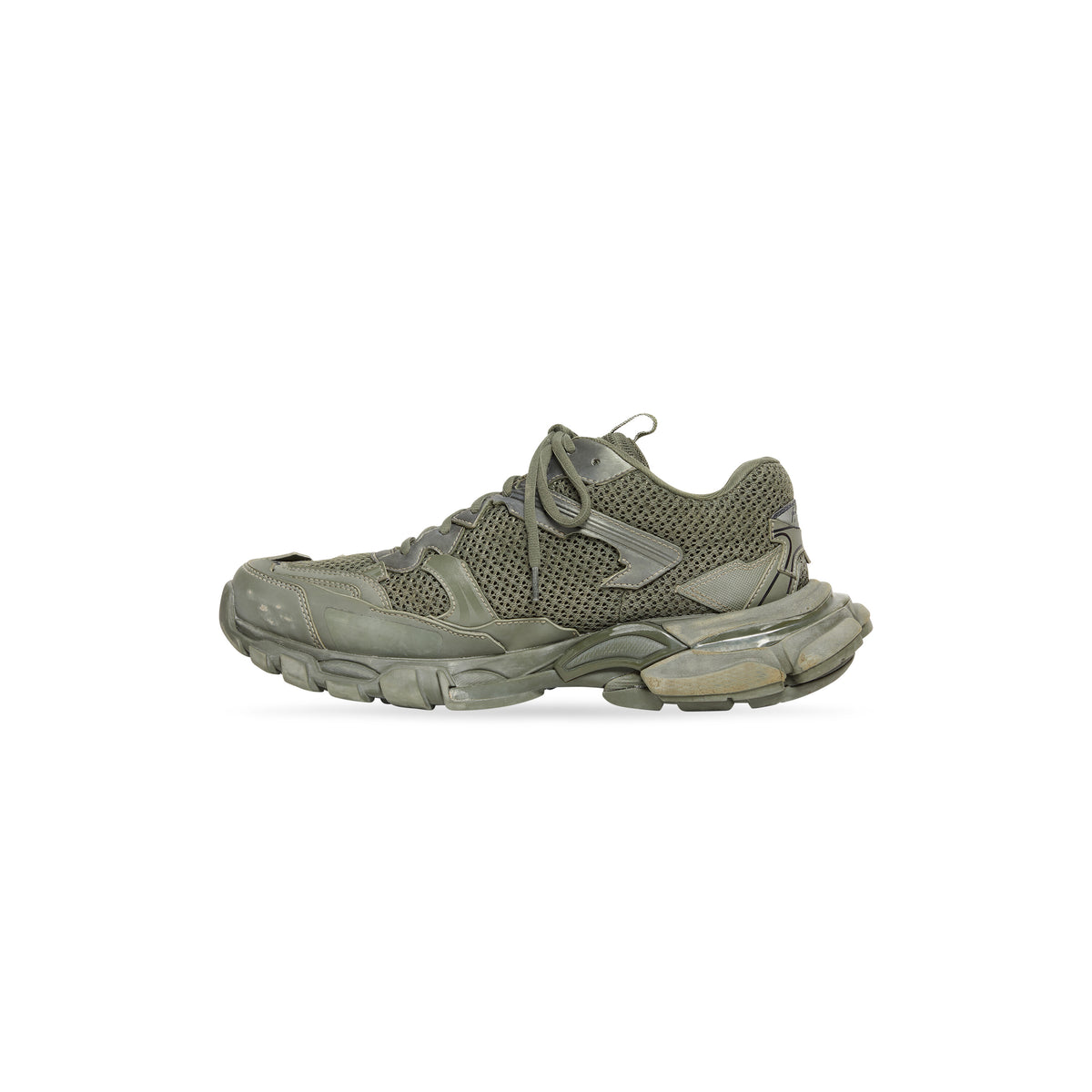 Track.3 Sneakers - Khaki & Black