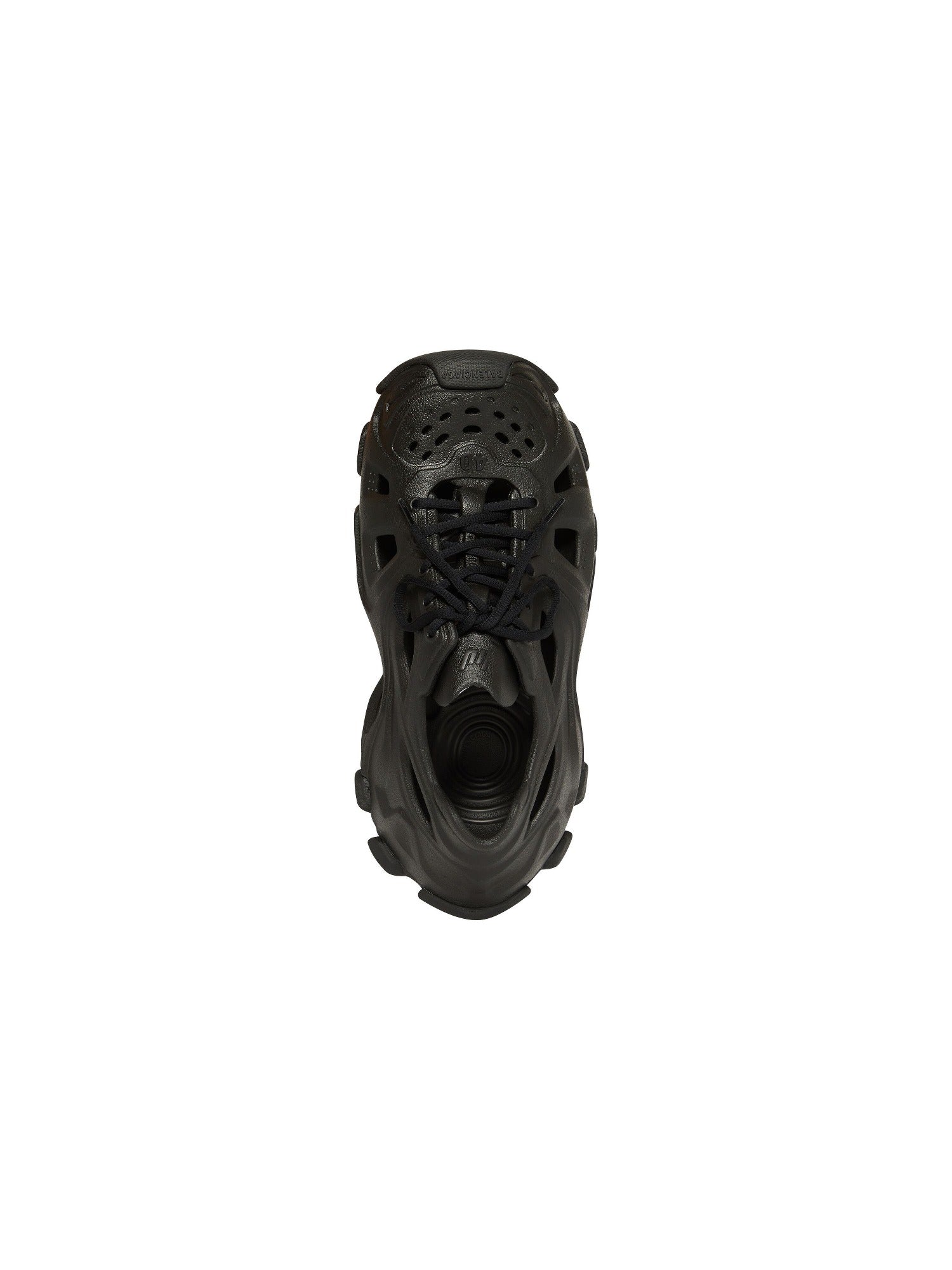 HD Lace-Up black Sneakers - Black