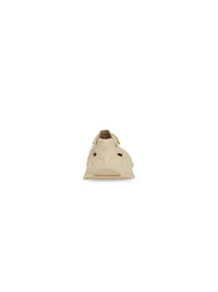 HD Lace-Up cream Sneakers - Cream