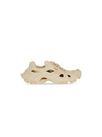 HD Lace-Up cream Sneakers - Cream