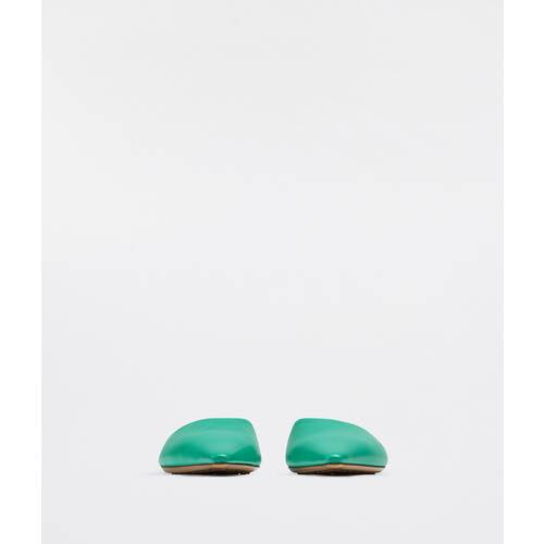 Point acid turquoise Slippers - Acid Turquoise