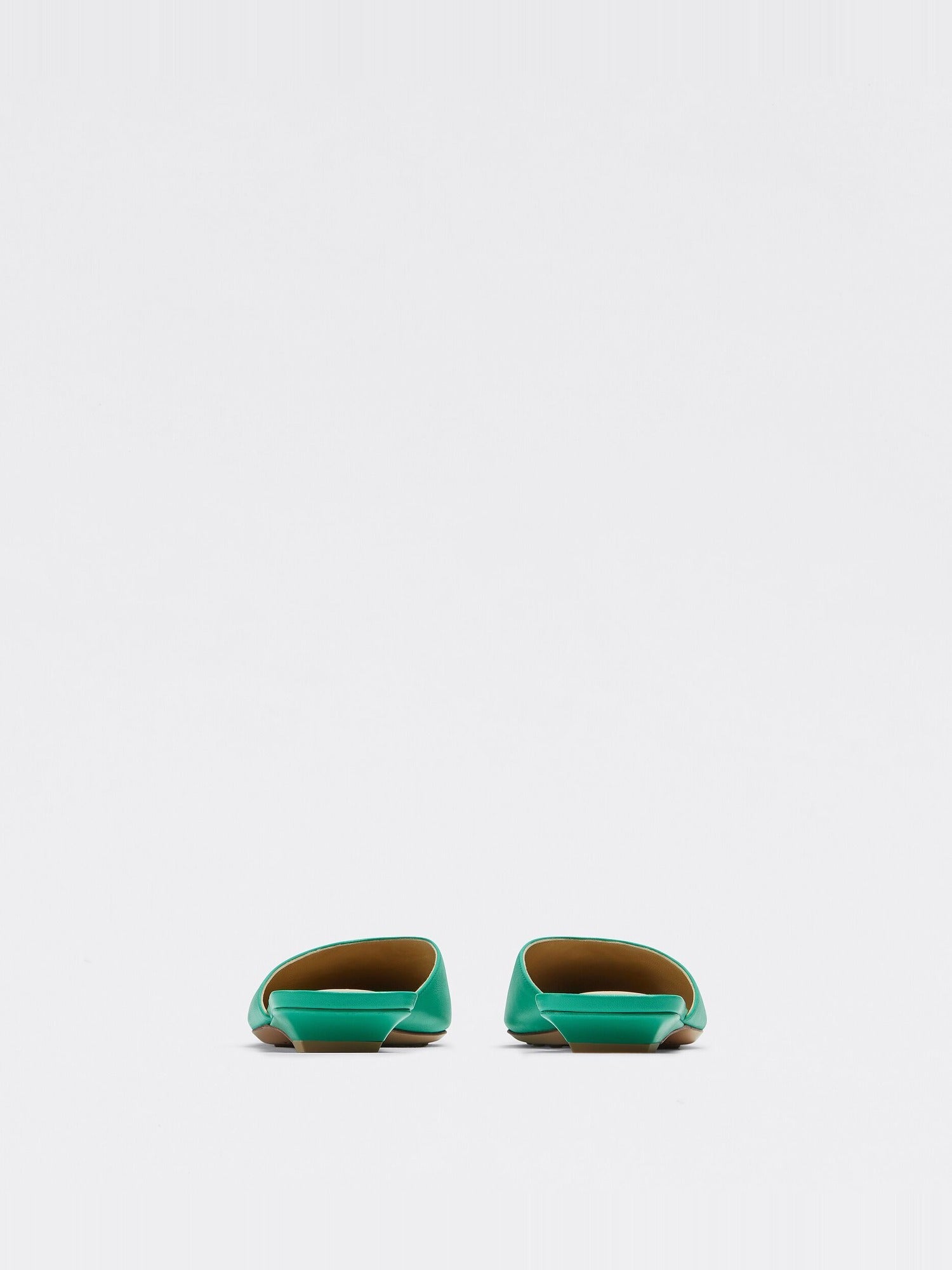 Point acid turquoise Slippers - Acid Turquoise