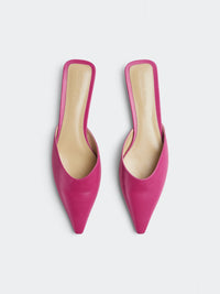 Point hollyhock Slippers - Hollyhock