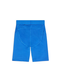 3B Sports Icon Athletic Cut cyan & white Short - Cyan & White