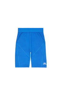 3B Sports Icon Athletic Cut cyan & white Short - Cyan & White