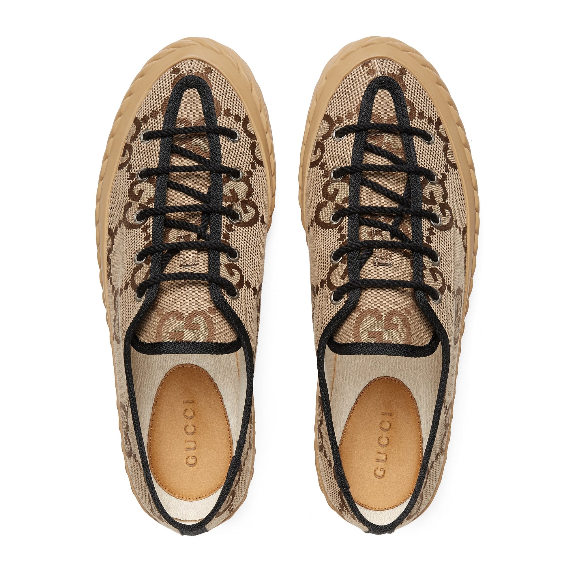 Beige & black Sneakers - Beige & Black