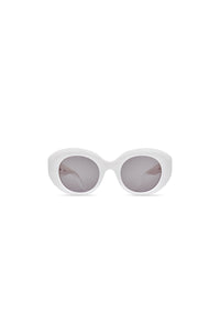 Rive Gauche Round carbon white Sunglasses - Carbon White