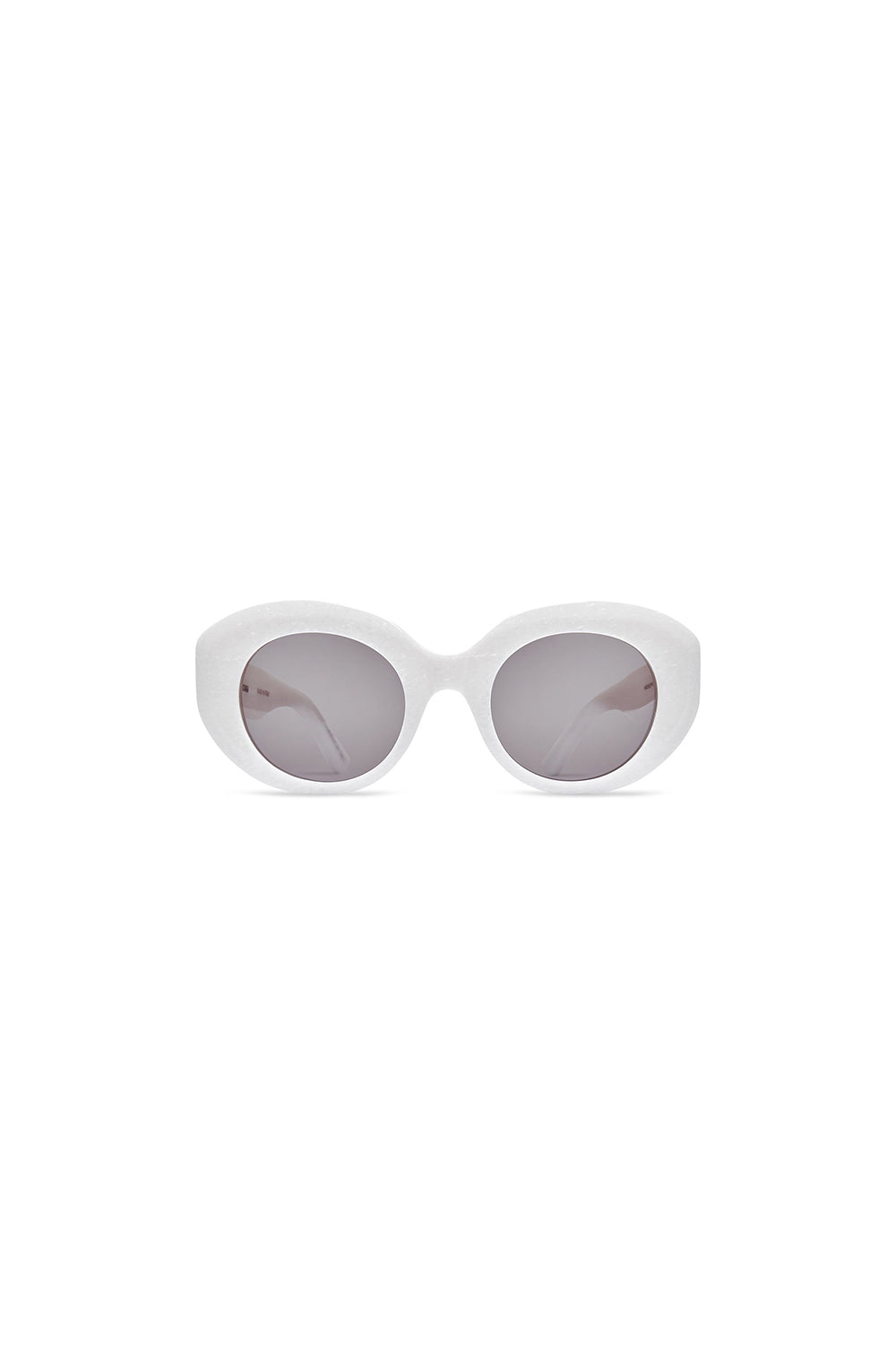 Rive Gauche Round carbon white Sunglasses - Carbon White