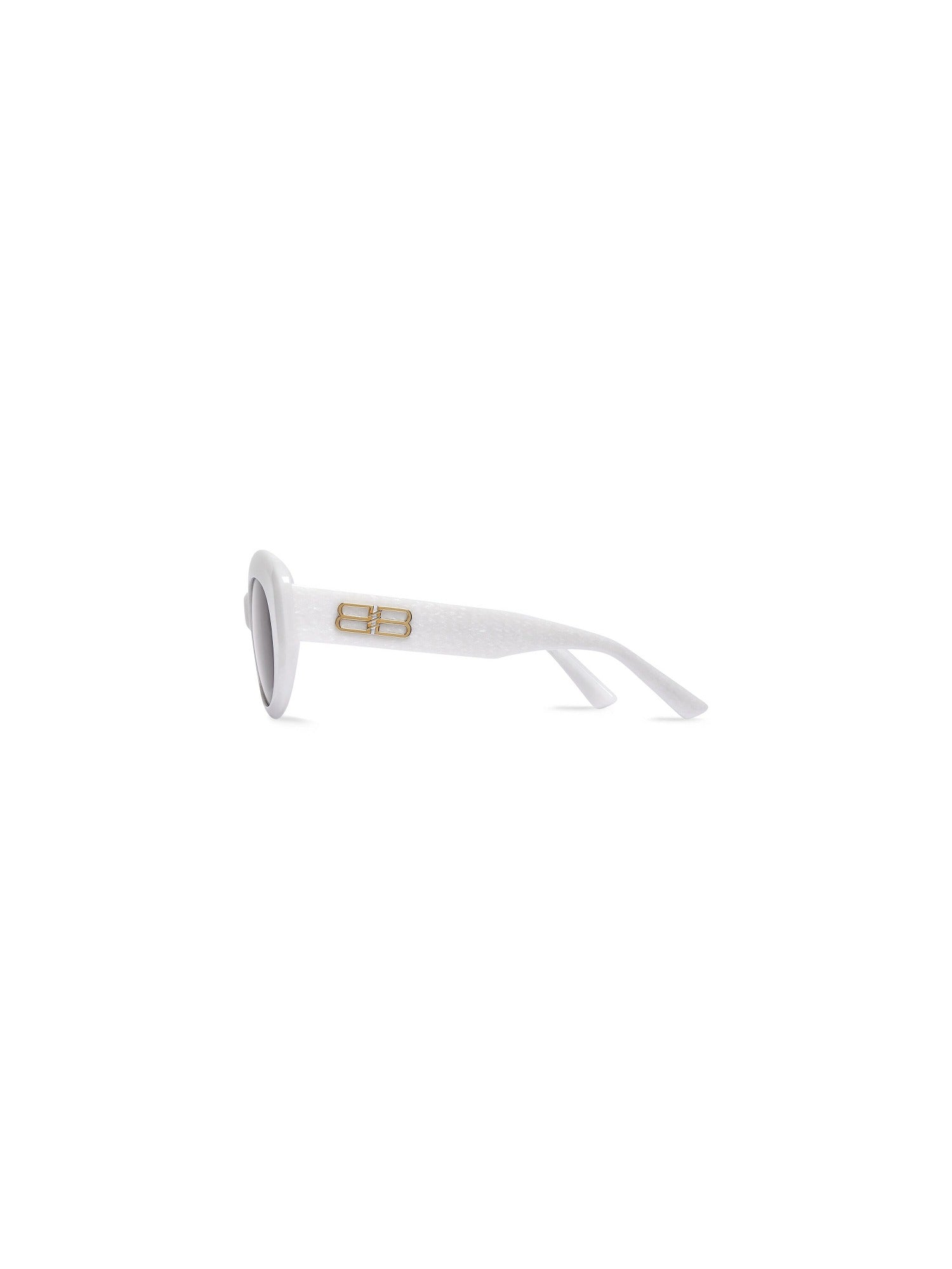 Rive Gauche Round carbon white Sunglasses - Carbon White