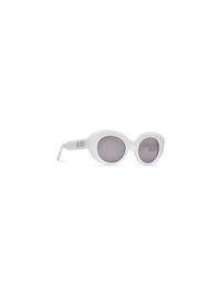 Rive Gauche Round carbon white Sunglasses - Carbon White