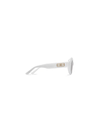 Rive Gauche Round carbon white Sunglasses - Carbon White