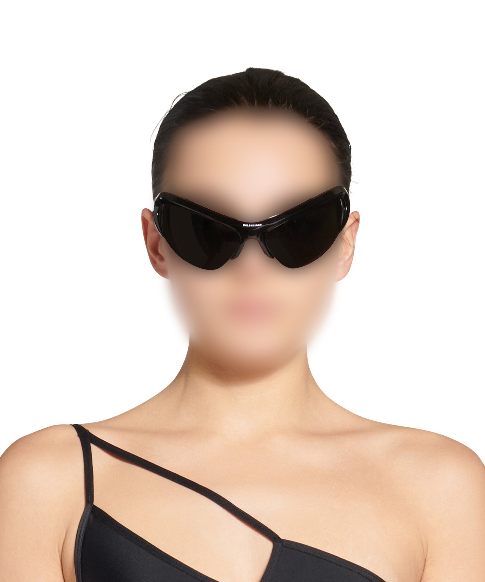 Wire Cat Sunglasses - Black