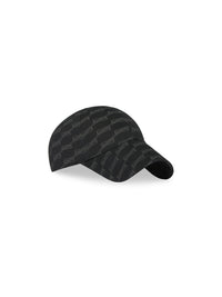 BB Monogram black & cocoa Cap - Black & Cocoa