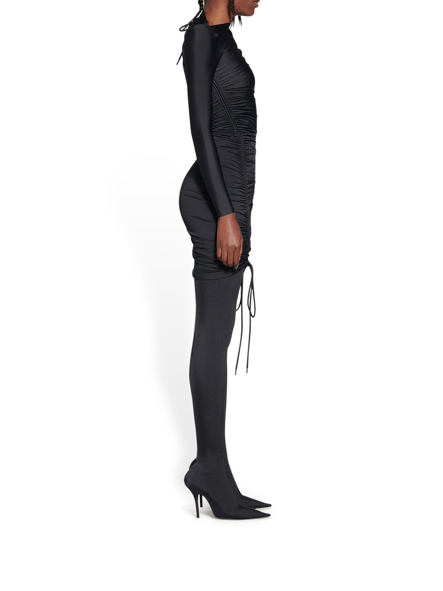 Mini black Dress - Black