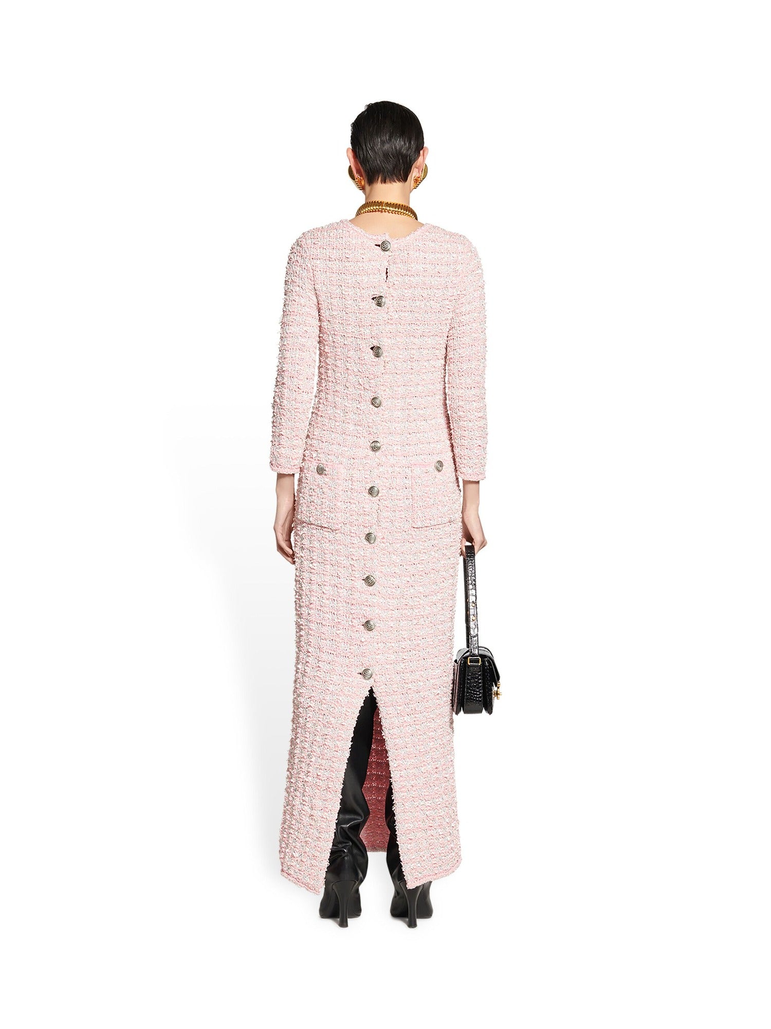 Back-To-Front pink Dress - Pink