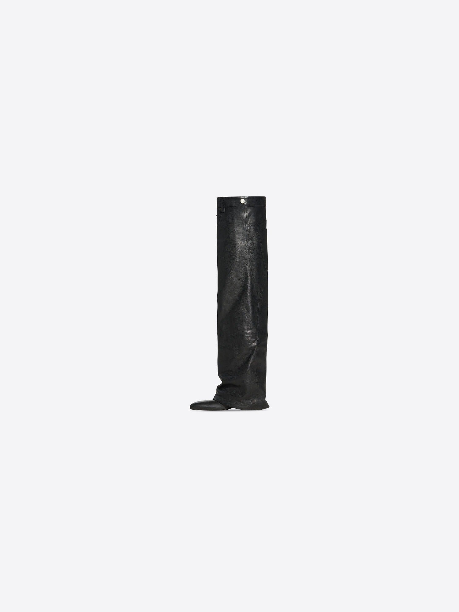 Falkon black 105mm Over-the-knee-boots - Black