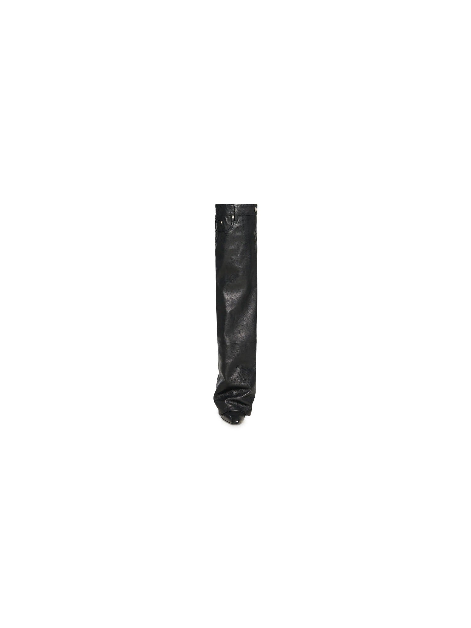 Falkon black 105mm Over-the-knee-boots - Black