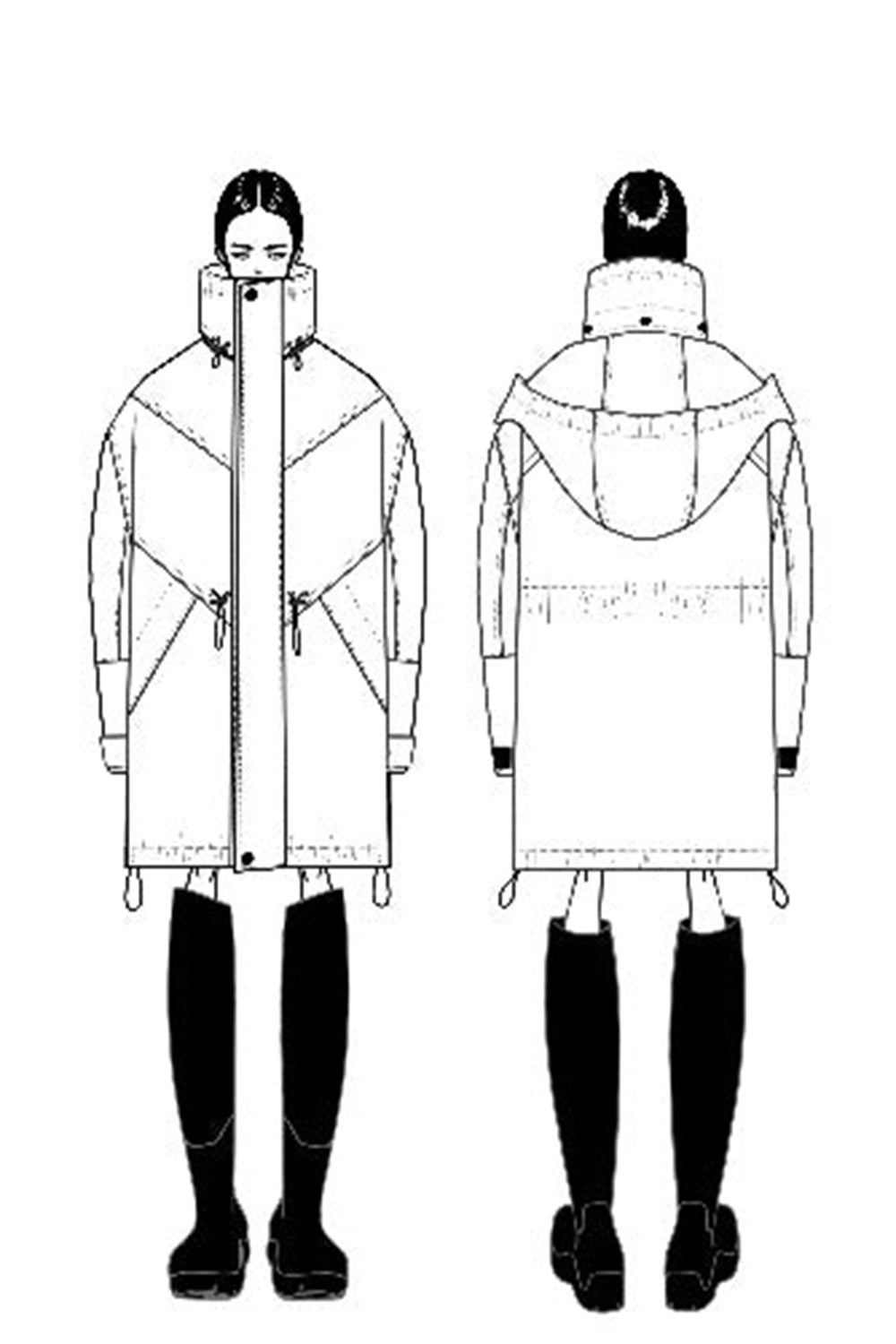 White Parka - White