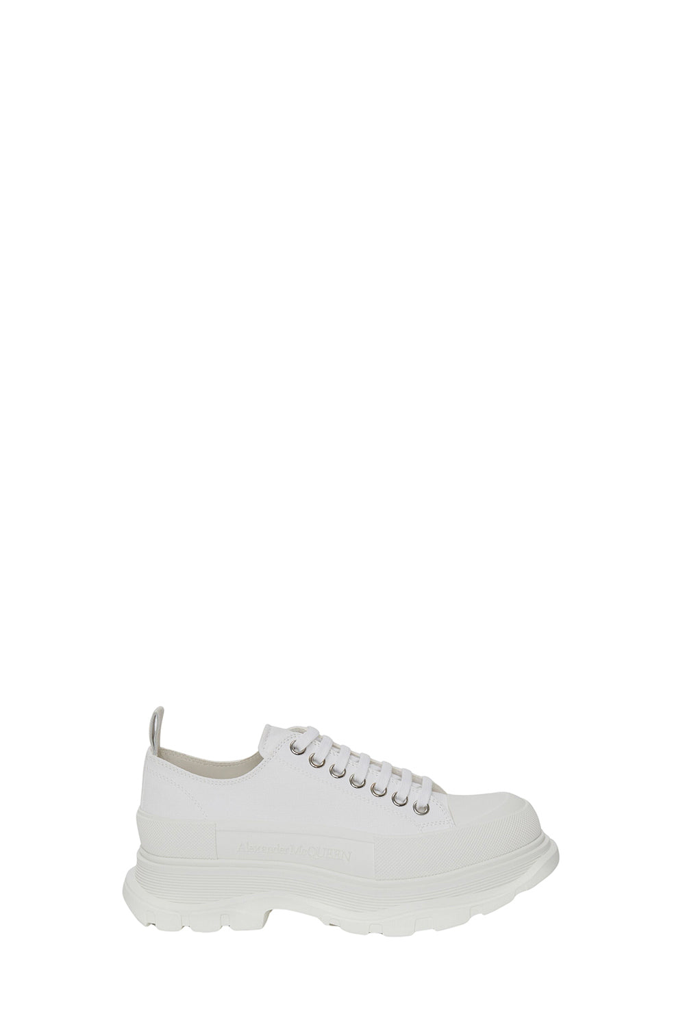 Tread Slick Lace Up white Sneakers - White