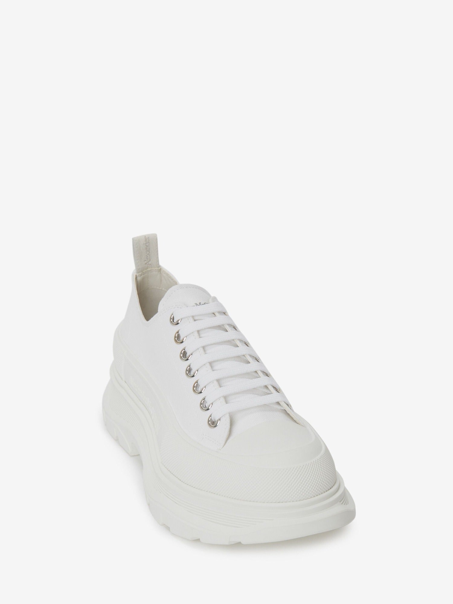 Tread Slick Lace Up white Sneakers - White