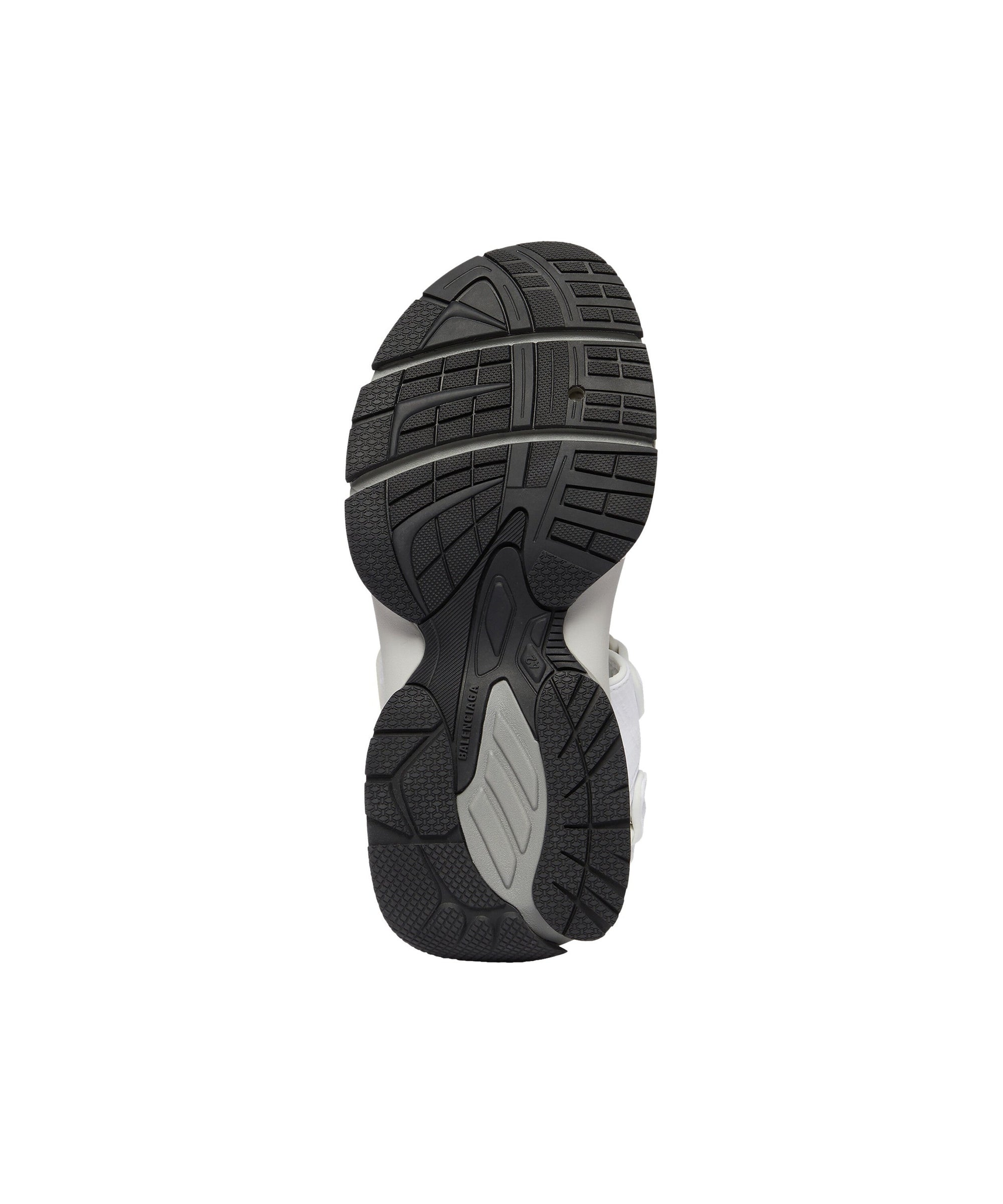 Tourist Sandals - Black & White & Grey