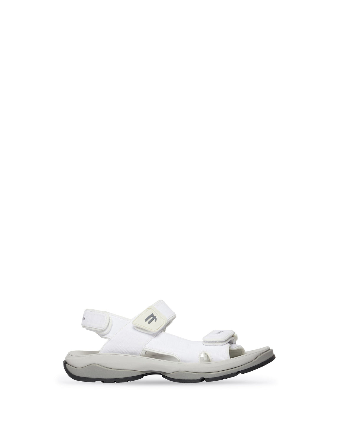 Tourist Sandals - Black & White & Grey
