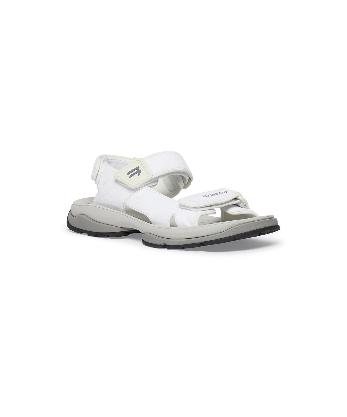 Tourist Sandals - Black & White & Grey