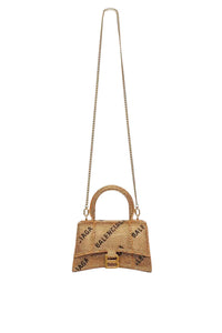 Hourglass Top Handle black XS Bag - Black