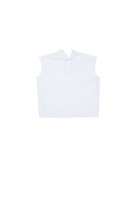 Rawcut Swing white Top - White