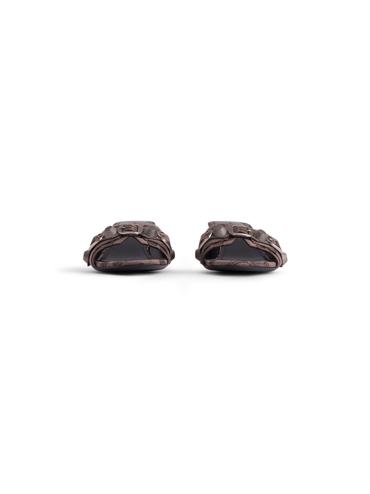 Cagole BB Monogram beige 50mm Sandals - Beige