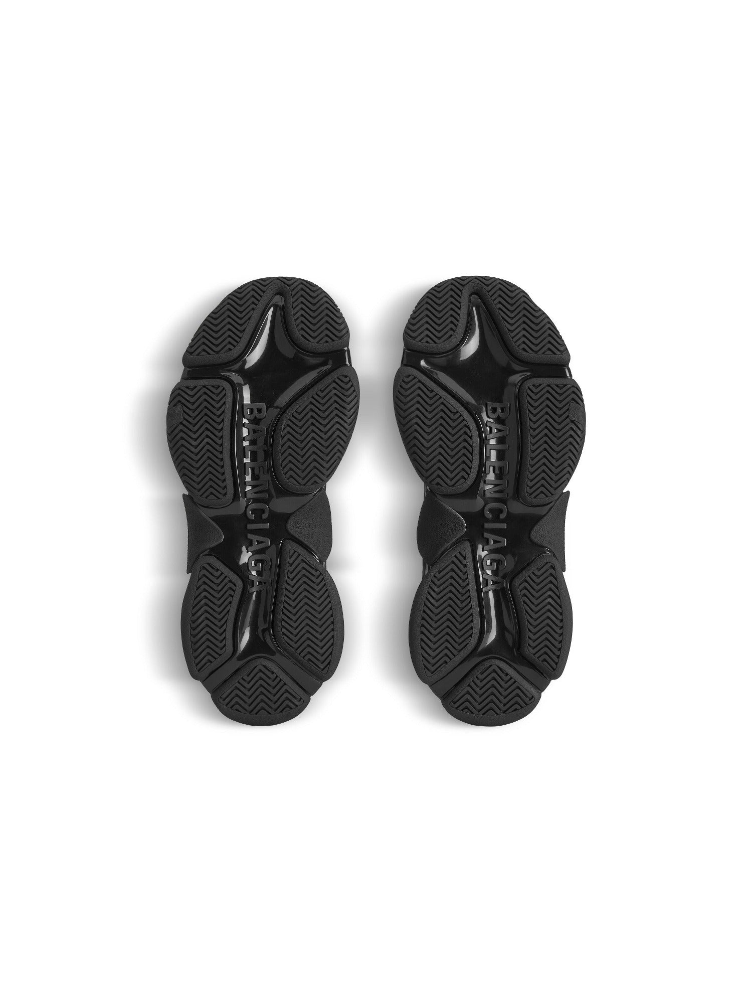 Triple S black Sneakers - Black