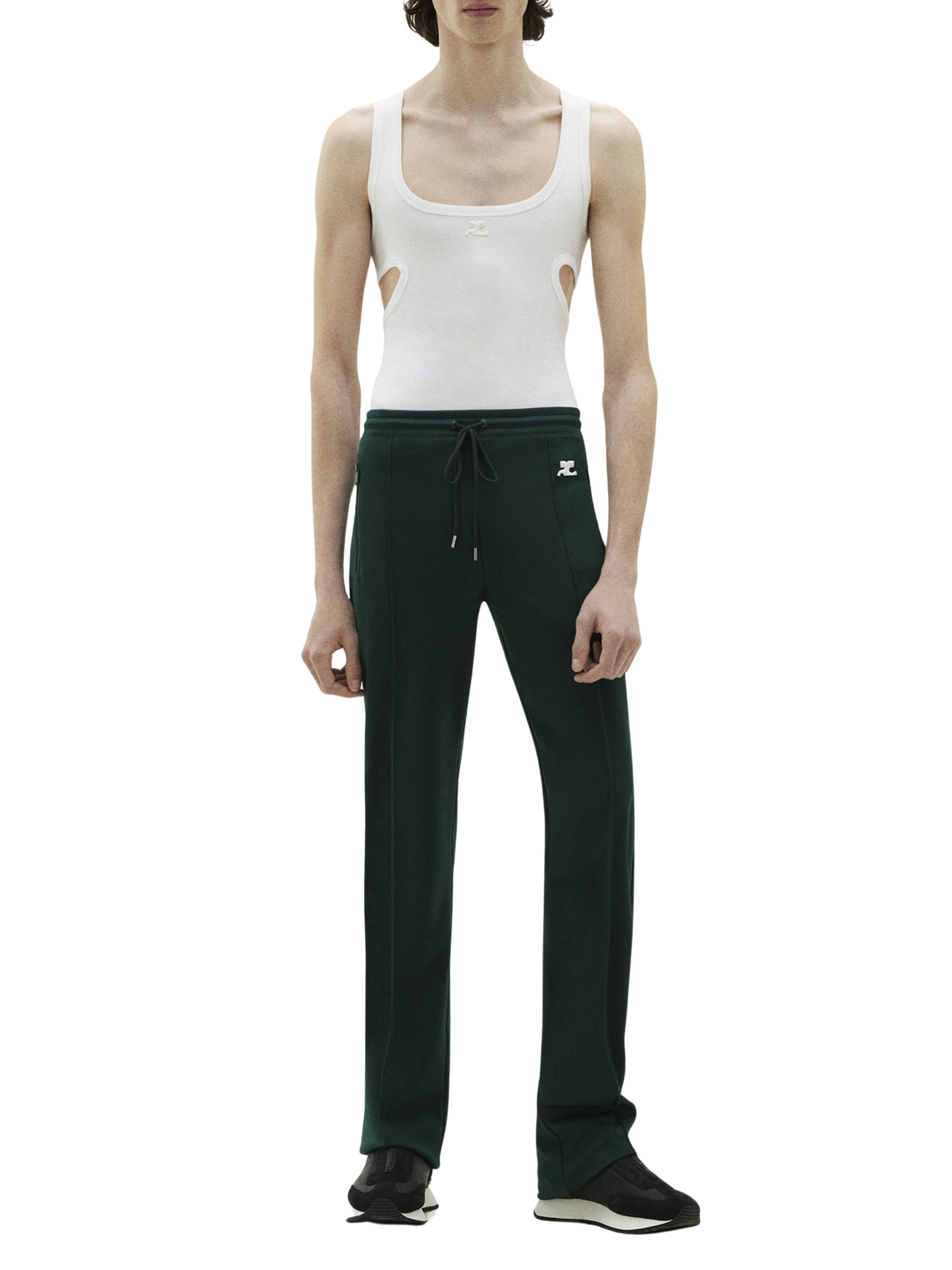 Tracksuit interlock Pant - Green